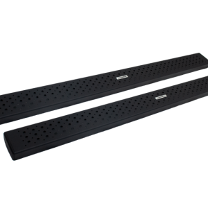 Go Rhino HD SideSteps - Textured Black - 87in