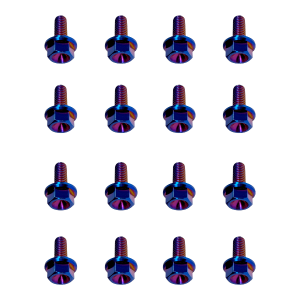 1JZ 2JZ Titanium Valve Rocker Cover Bolts | SUPRA Dress-Up Kit | Blue Type 3