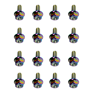1JZ 2JZ Titanium Valve Rocker Cover Bolts | SUPRA Dress-Up Kit | Neochrome Type 3