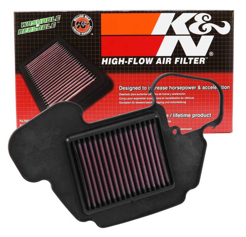 K&N 2013-2015 Honda Grom 125/MSX125 Air Filter - Image 8