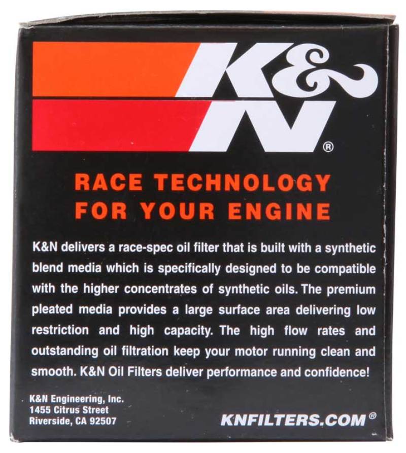 K&N Suzuki / Arctic Cat / Cagiva / Kawasaki / Kymco / Aprilia 2.813in OD x 3.221in H Oil Filter - Image 8