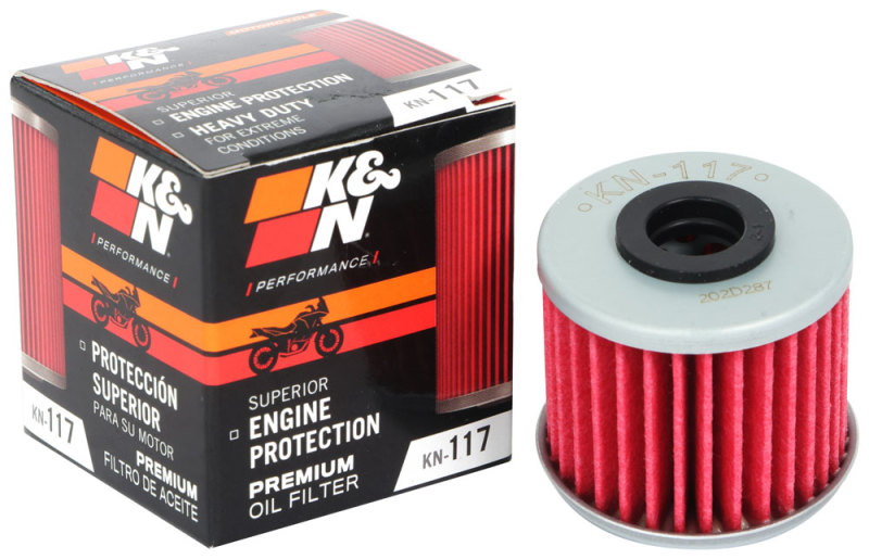 K&N Honda 1.58in OD 0.42in ID 1.4in Height Cartridge Oil Filter - Image 4