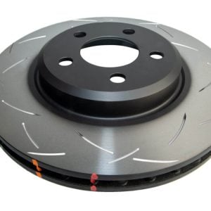 DBA 06-10 Dodge Challenger / Charger Front 4000 Series T3 Slotted Brake Rotor
