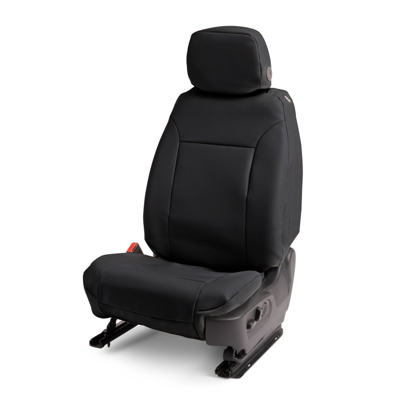 Covercraft 19-24 Chevrolet Silverado Leatherette PrecisionFit Custom Second Row Seat Covers - Black - Image 9