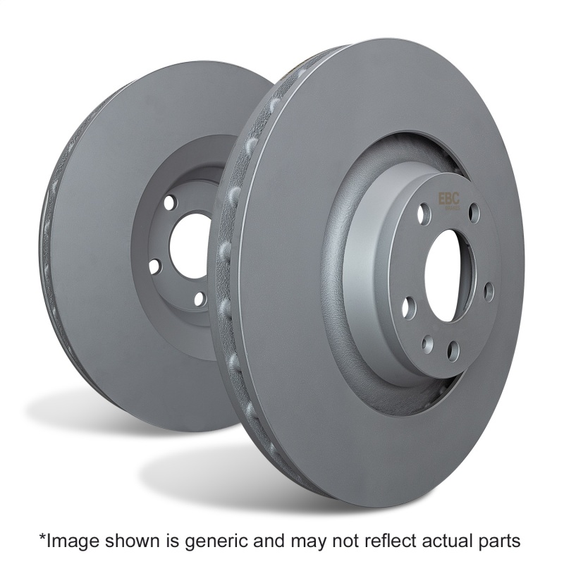 EBC 06 Mercedes-Benz E350 3.5 (Solid Rears) Premium Front Rotors - Image 8