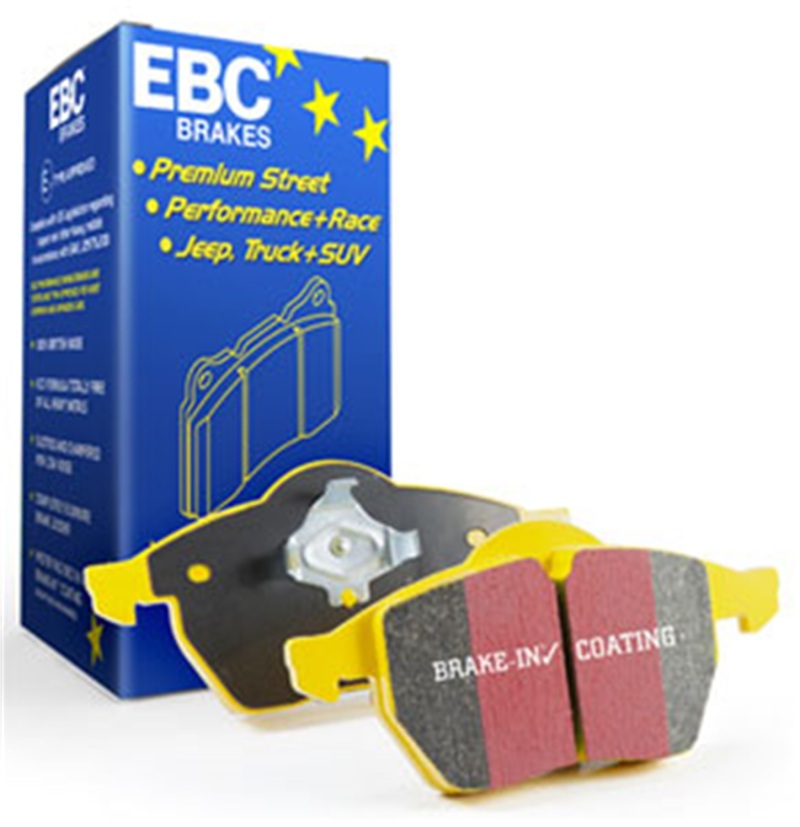 EBC 64-69 Porsche 911 2.0 (M Caliper) (Solid front rotor) Yellowstuff Front Brake Pads - Image 7