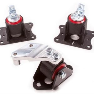 Innovative 04-08 Acura TSX K-Series Black Steel Mounts 75A Bushings