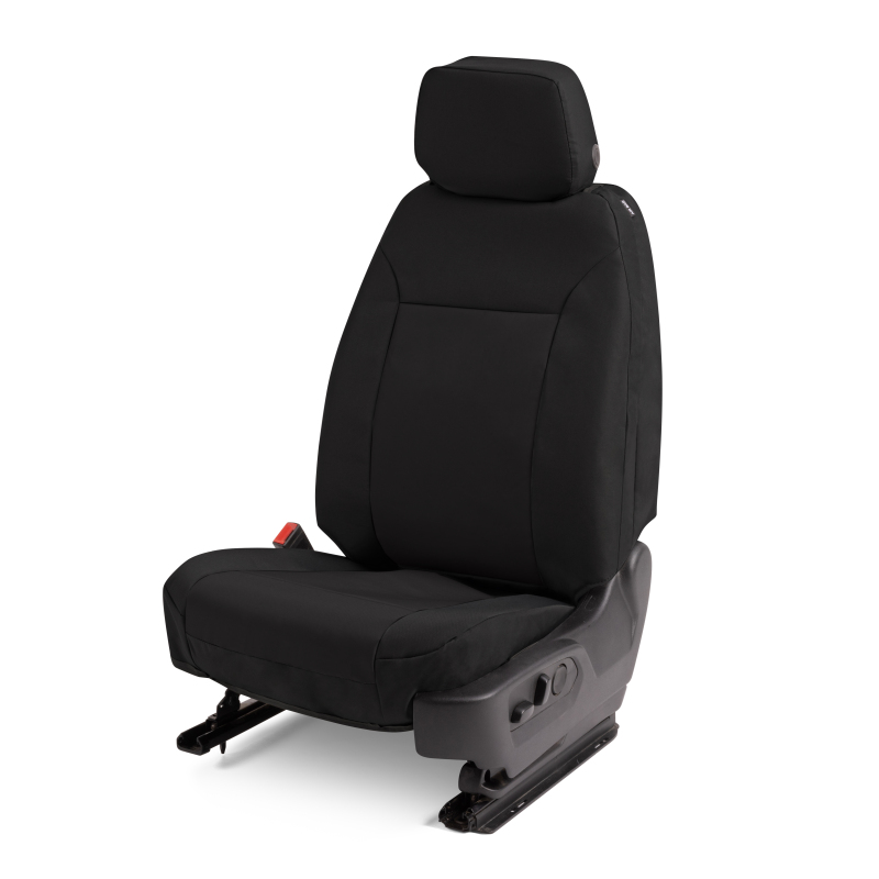 Covercraft 19-24 Chevrolet Silverado Endura PrecisionFit Custom Second Row Seat Covers - Black/Black - Image 8