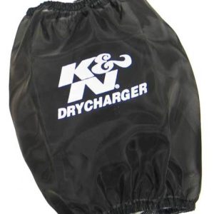 K&N Black Drycharger Round Tapered Air Filter Wrap 5.5in Base ID x 4.5in Top ID x 6.5in H