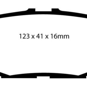 EBC 93-97 Lexus GS300 3.0 Redstuff Rear Brake Pads