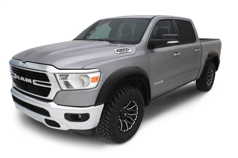Bushwacker 19-22 Ram 1500 (Excl. Rebel/TRX) 67.4 & 76.3in Bed Extend-A-Fender Flares 4pc - Smth Blk - Image 6