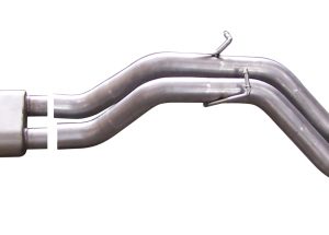 Gibson 06-10 Jeep Grand Cherokee SRT8 6.1L 3in Cat-Back Dual Exhaust - Aluminized