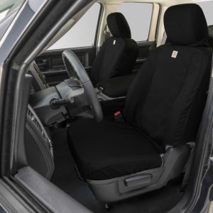 Covercraft 11-16 Ford F-250 Carhartt Super Dux SeatSaver Custom Front Row Seat Covers - Black