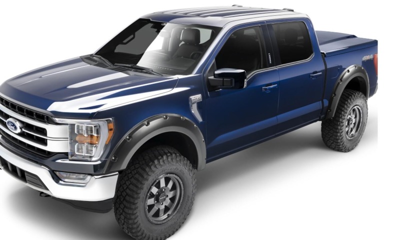 Bushwacker 2021 Ford F-150 (Excl. Lightning) Pocket Style Flares 4pc - Black - Image 8