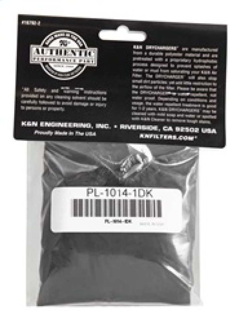 K&N Polaris Black Round Drycharger Air Filter Wrap 11.25inx3inx3in - Image 6