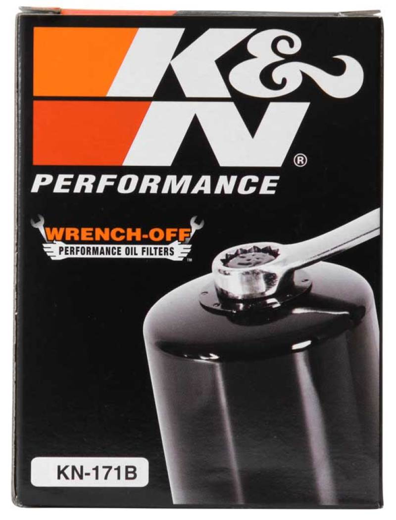 K&N Harley-Davidson / Buell 3in OD x 4.063in H Black Oil Filter - Image 5