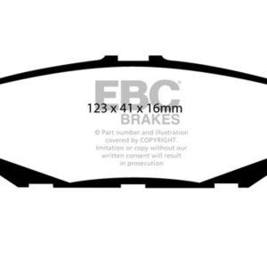 EBC 93-97 Lexus GS300 3.0 Yellowstuff Rear Brake Pads
