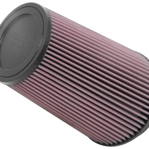 K&N Universal Clamp-On Air Filter 5in FLG / 6-1/2in B / 4-3/8in T / 8-3/4in H