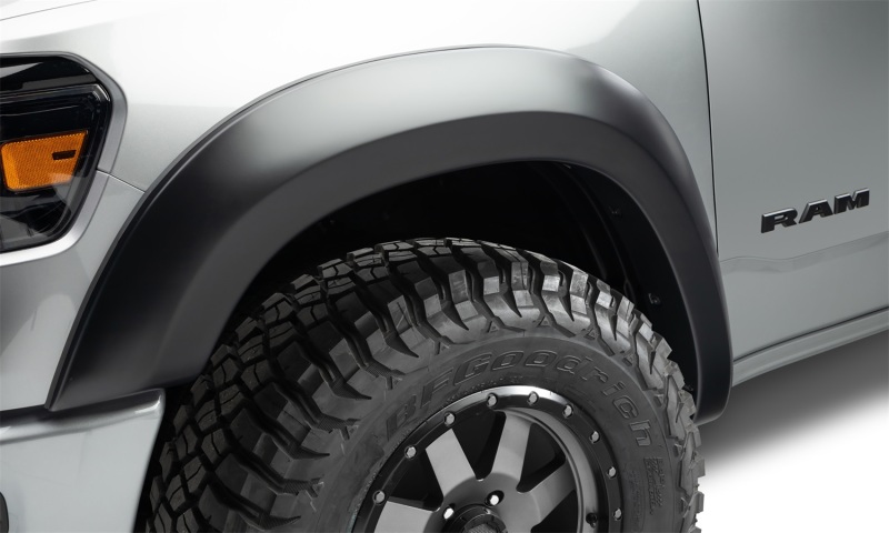 Bushwacker 19-22 Ram 1500 (Excl. Rebel/TRX) 67.4 & 76.3in Bed Extend-A-Fender Flares 4pc - Smth Blk - Image 2