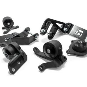 Innovative 01-05 Civic K-Series Black Steel Mounts 75A Bushings (Not K24 Trans)