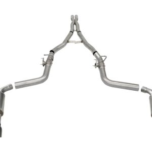 Corsa 2015-2023 Charger SRT/Hellcat/Redeye 2.75in Valved Catback DRE w/ Single 4.5in Blk PVD Tips