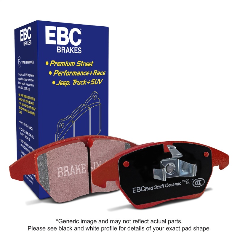 EBC 2018+ Audi Q5 FY 2.0T Redstuff Front Brake Pads - Image 10