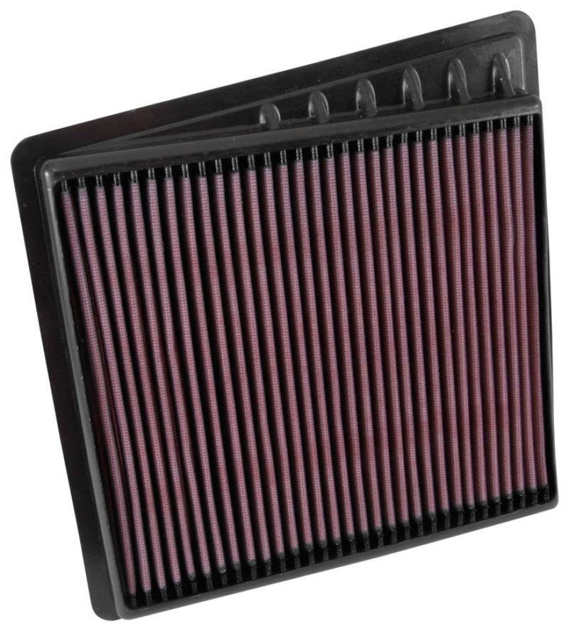 K&N 2016-2017 Nissan Titan XD V8-5.6L F/I Drop In Air Filter - Image 2