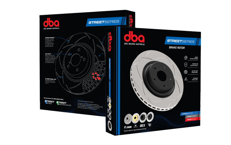 DBA 04 Pontiac GTO Front Drilled & Slotted Street Series Rotor - Image 10