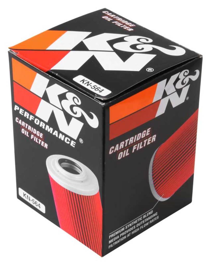 K&N Can/AM Spyder RT 998/ Buell 1125R -2.2219in OD x 0.969in ID x 3.813in H Oil Filter - Image 9