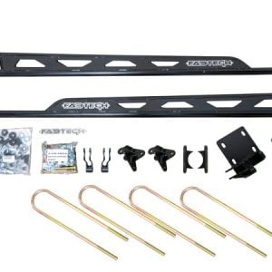 Fabtech 2023+ Ford F250/F350 4WD Super Duty Floating Rear Traction Bar System