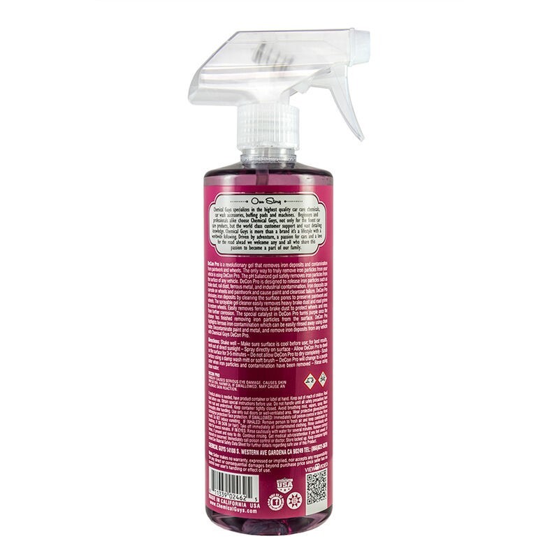 Chemical Guys DeCon Pro Iron Remover & Wheel Cleaner - 16oz - Image 2