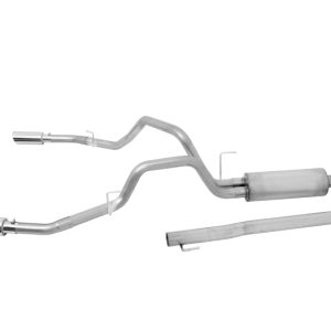 Gibson 15-19 Ford F-150 King Ranch 5.0L 3in/2.5in Cat-Back Dual Split Exhaust - Stainless
