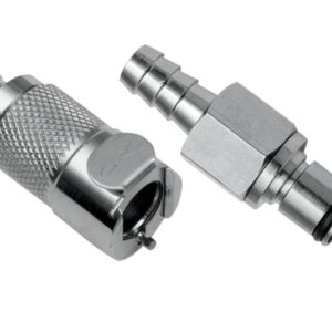 Goodridge Fuel Line Coupling for 1/4in ID Hose (202-04)