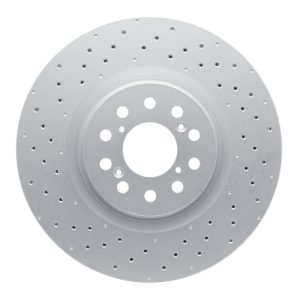DFC 23-26 Honda Civic Hatchback Front Drilled Hi-Carbon Alloy Geomet Coated Rotor