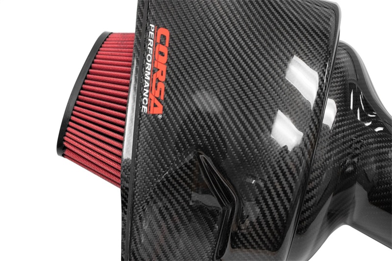 Corsa 2015-2019 Chevrolet Corvette C7 Z06 Carbon Fiber Air Intake with DryTech Filter - Image 4