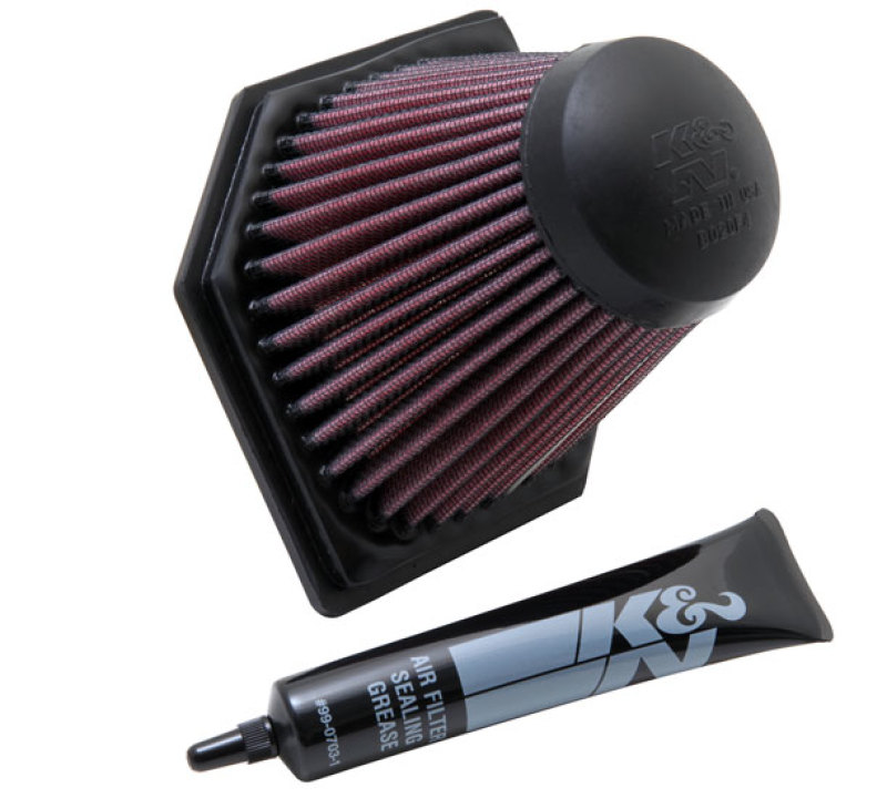 K&N 05-10 BMW K1200R / 05-10 K1200S Replacement Air Filter - Image 2