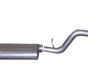 Gibson 06-09 Chevrolet Trailblazer LT 4.2L 2.5in Cat-Back Single Exhaust - Aluminized