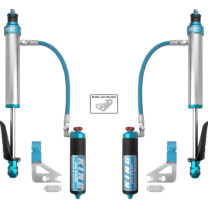King Shocks 2022+ Toyota Tundra Rear 2.5 Dia Remote Reservoir Coilover & Adjuster (Pair)