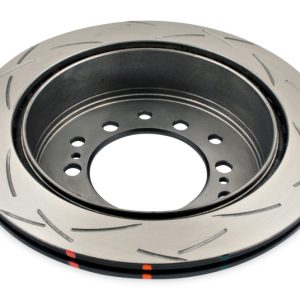 DBA 10+ Toyota 4Runner/FJ Cruiser Rear Slotted 4000 Series Rotor