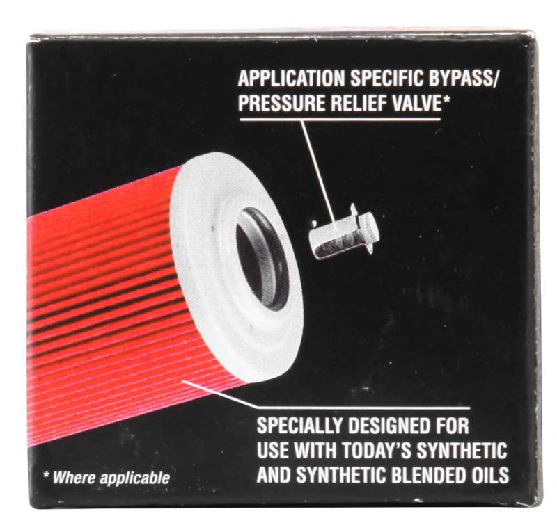 K&N Suzuki / Hyosung 1.75in OD x .5in ID x 1.563in H Oil Filter - Image 10