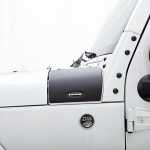 Bushwacker 07-18 Jeep Wrangler Trail Armor Cowl Cover - Black