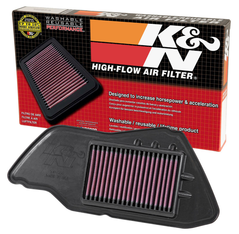 K&N 09-15 Yamaha YW125 Drop In Air Filter - Image 5