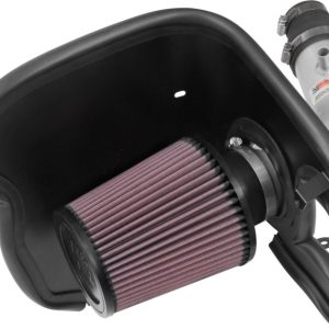 K&N 17-18 Chevy Cruze 1.4L Turbo Silver Typhoon Short Ram Intake