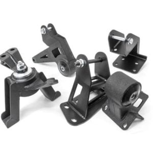 Innovative 00-05 Toyota MR2 Spyder K-Series Black Steel Mounts 95A Bushings