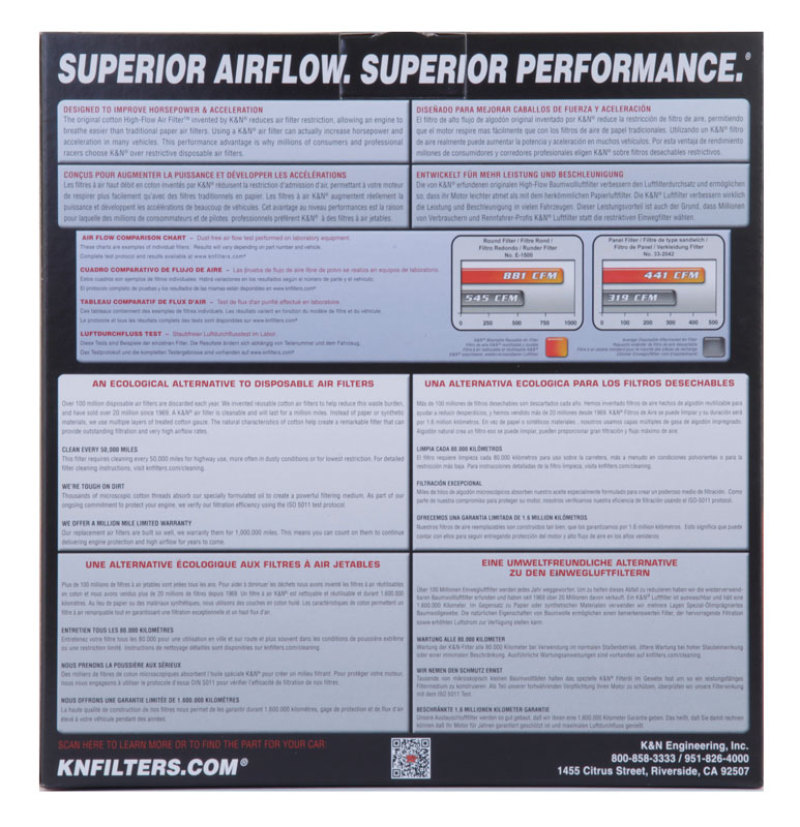 K&N IS300 Drop In Air Filter - Image 9