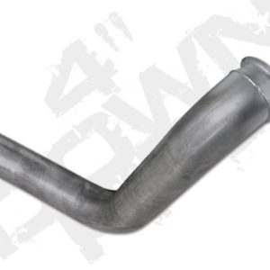 Diamond Eye Downpipe 4in TB SGL/DUAL AL FORD 7.3L F250/F350 CAB & CHASSIS F450 & F550 ROLLOVER 99-03