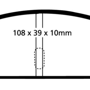 EBC 68-83 Fiat 124 1.6 Greenstuff Rear Brake Pads