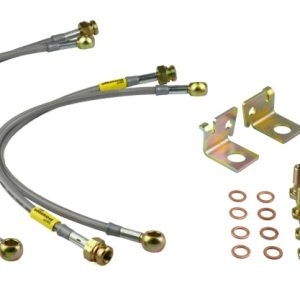Goodridge 06-13 Chevrolet Corvette Z06/ZR1/Grand Sport Stainless Steel Brake Line Kit