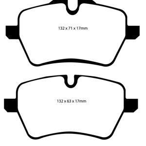 EBC 07-14 Mini Hardtop 1.6 Turbo Cooper S Ultimax2 Front Brake Pads