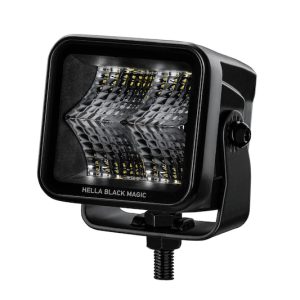 Hella Universal Black Magic 2.7in L.E.D. Cube Kit - Flood Beam